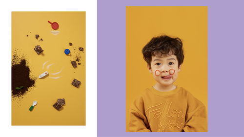 雀巢 萌萌好營養 開心好成長 兒童零食產品創意攝影